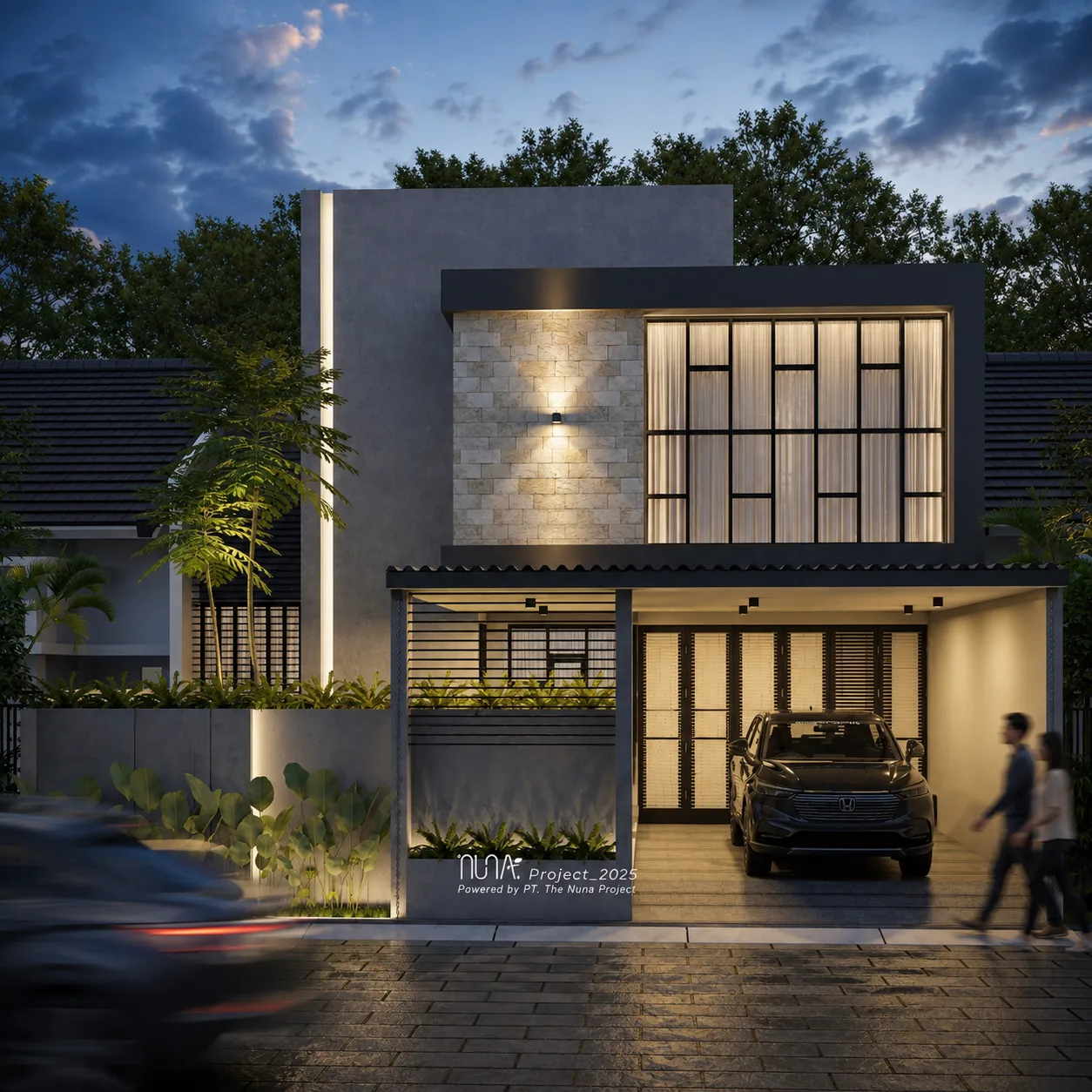 Desain Rumah Modern Kontemporer