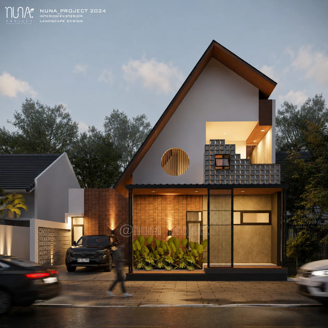 Desain Rumah Modern Tropis | Mishbakhul